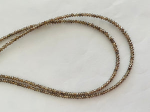 Brown Diamond Beads Brown Diamond Beads