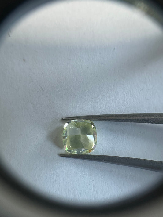 Natural Green Yellow Diamond