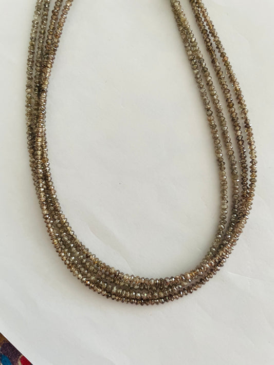 Brown Diamond Beads