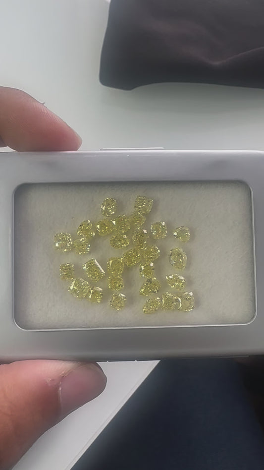 Natural Fancy and Intense Yellow Diamonds